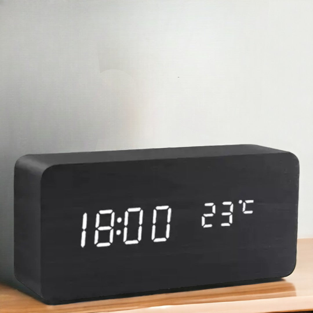 Digitale Wekker met Led‑Display en Slimme Functies