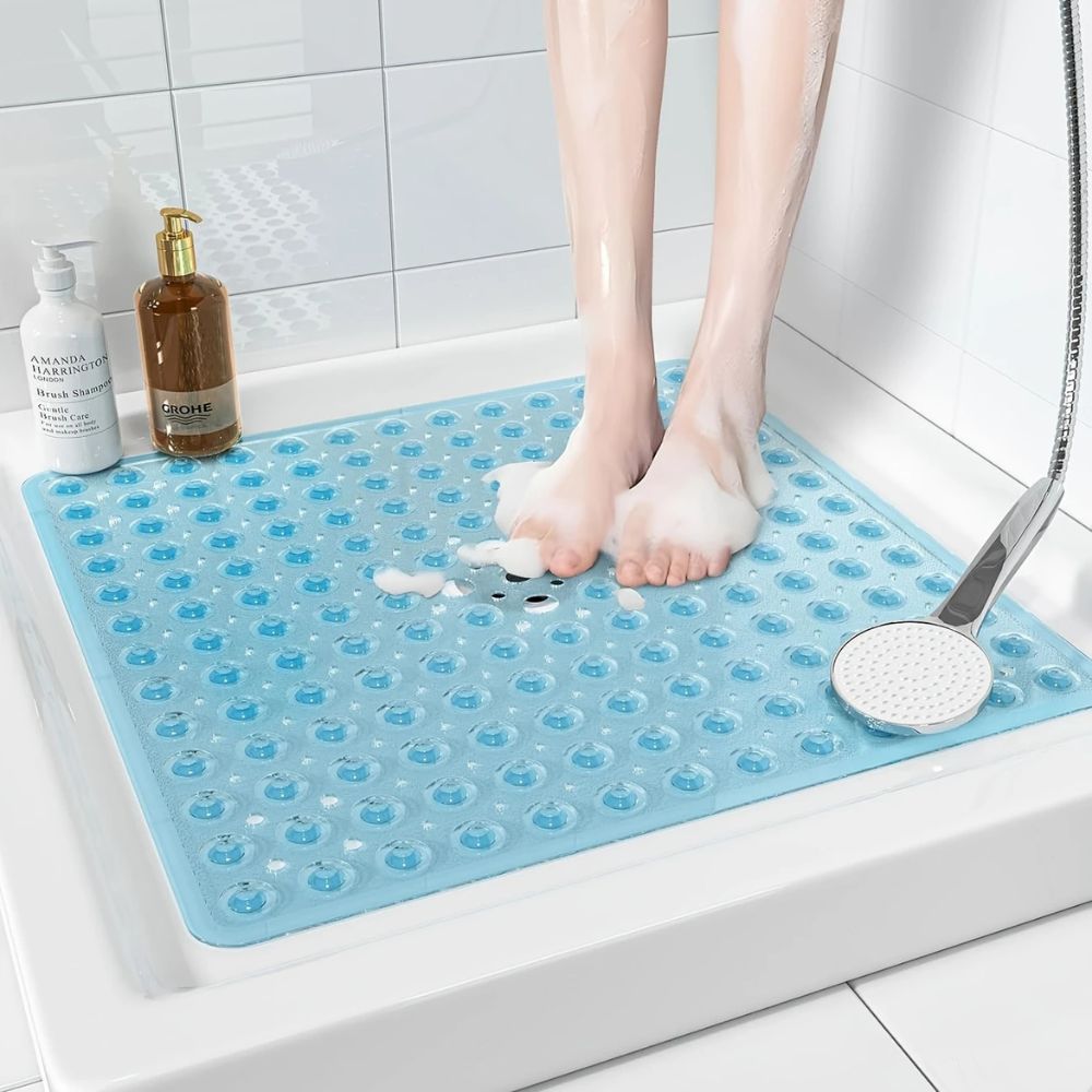 Douchetapijt Met Antislipstructuur En Comfortabele PVC‑Constructie