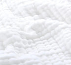 Luchtige katoenen mousseline plaid met zachte structuur