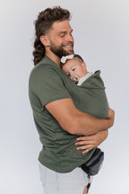 Baby Draagshirt met Zachte Stoffen en Ergonomische Ondersteuning