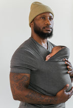 Baby Draagshirt met Zachte Stoffen en Ergonomische Ondersteuning