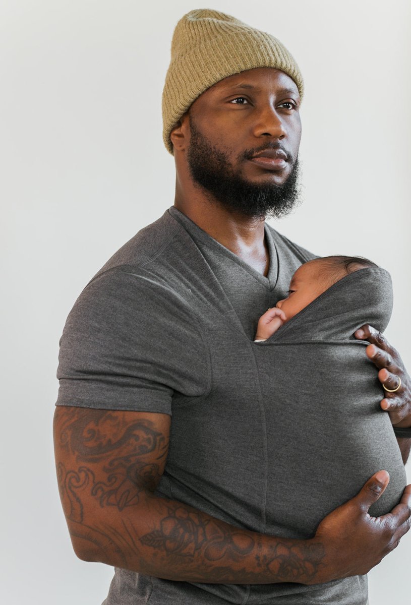 Baby Draagshirt met Zachte Stoffen en Ergonomische Ondersteuning