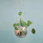 Hangplanter met Spiegelende Tegels en Lichtgewicht Binnenconstructie