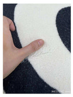 Polyester Vloerkleed met Optisch Bewegend Motief en Zachte Ondergrond