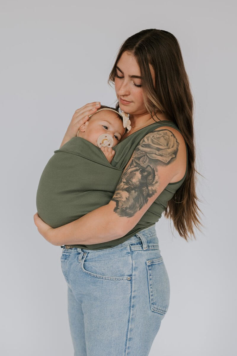 Baby Draagshirt met Zachte Stoffen en Ergonomische Ondersteuning