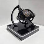 Luxe Horlogewinder met Stille Rotatie en Elegante Display