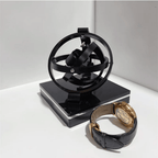 Luxe Horlogewinder met Stille Rotatie en Elegante Display