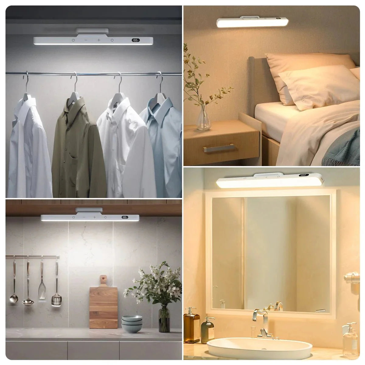 Slimme Lichtbar met Magnetische Montage en Afstandsbediening voor Flexibele Sfeerverlichting