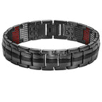 Magnetische Armband Van Titaniumstaal Voor Een Tijdloze En Moderne Uitstraling