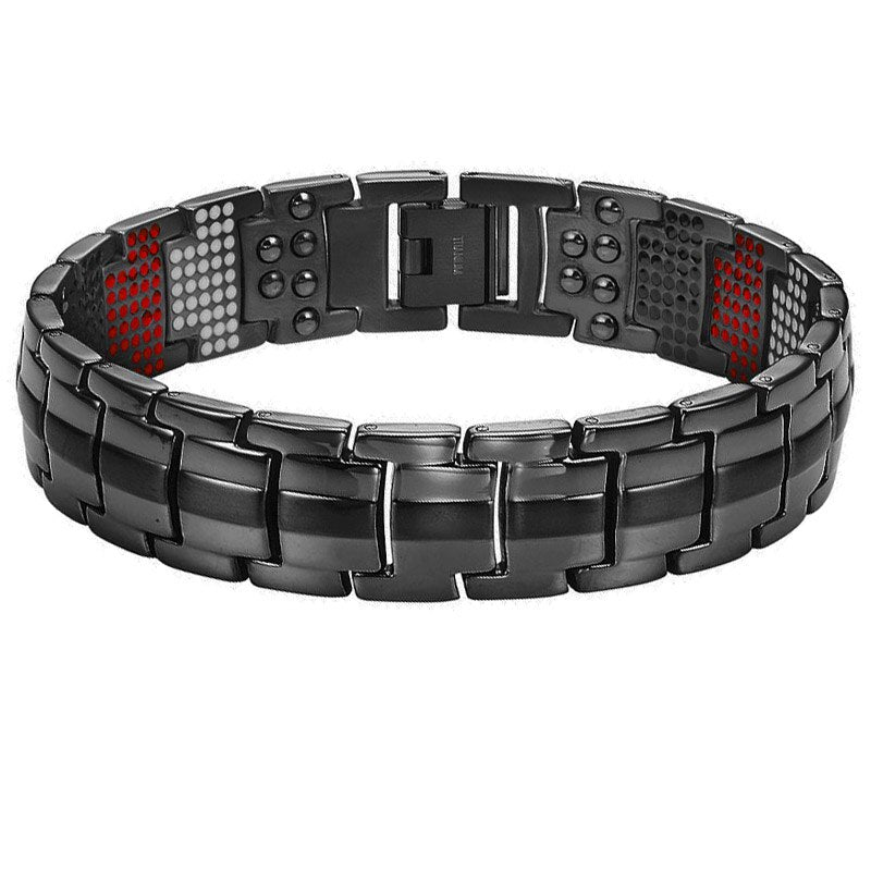 Magnetische Armband Van Titaniumstaal Voor Een Tijdloze En Moderne Uitstraling