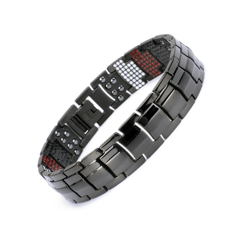 Magnetische Armband Van Titaniumstaal Voor Een Tijdloze En Moderne Uitstraling