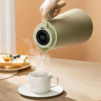 Thermoskan met Temperatuurweergave voor Koffie, Thee en Warme Dranken