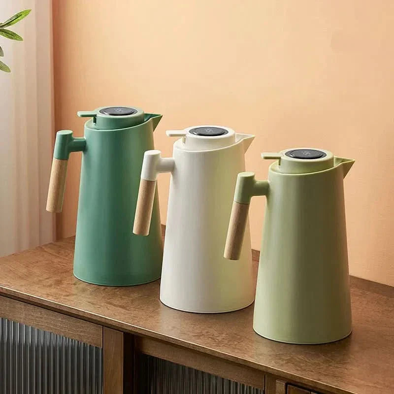 Thermoskan met Temperatuurweergave voor Koffie, Thee en Warme Dranken
