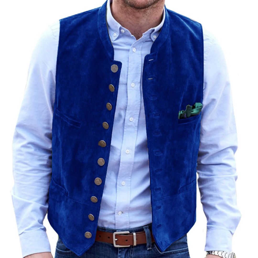 Heren Gilet Met Klassiek Design Voor Oktoberfest En Feestelijke Gelegenheden