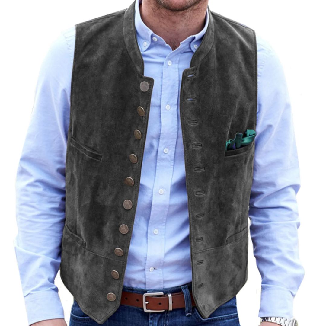 Heren Gilet Met Klassiek Design Voor Oktoberfest En Feestelijke Gelegenheden