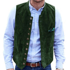 Heren Gilet Met Klassiek Design Voor Oktoberfest En Feestelijke Gelegenheden