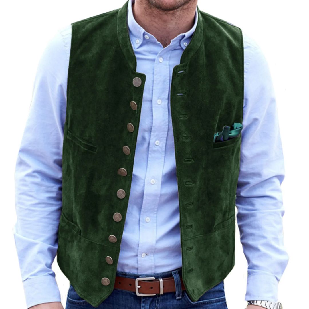 Heren Gilet Met Klassiek Design Voor Oktoberfest En Feestelijke Gelegenheden