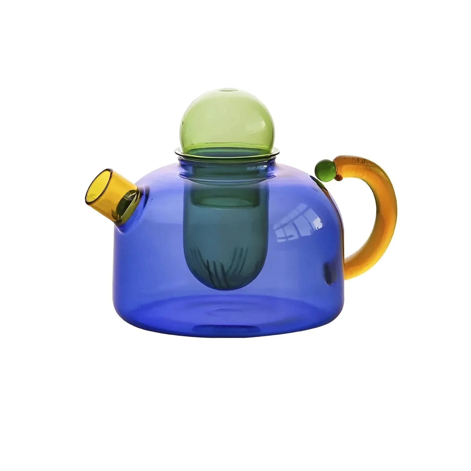 Transparante Glazen Theeset Van Borosilicaatglas