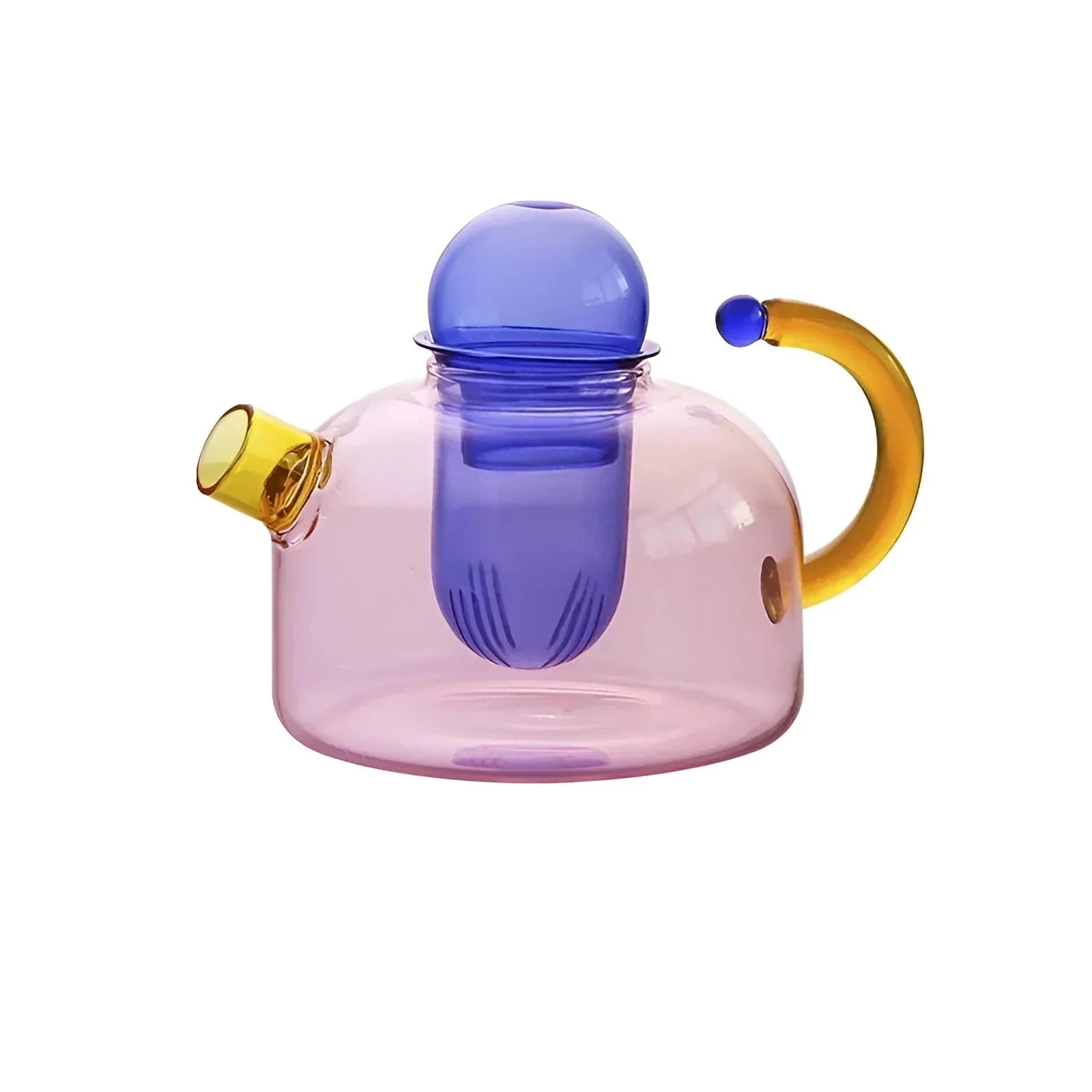Transparante Glazen Theeset Van Borosilicaatglas