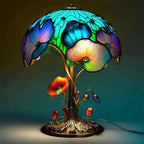 Glaslamp met Kleureffect en Compact Formaat