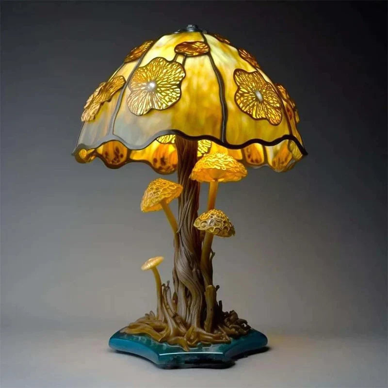 Glaslamp met Kleureffect en Compact Formaat