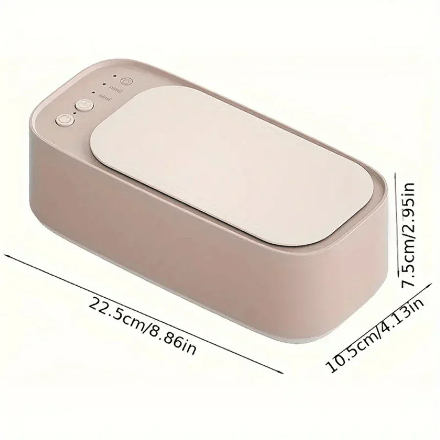Ultrasone Reinigingsapparaat met Diepe Micro‑Reiniging voor Sieraden en Brillen