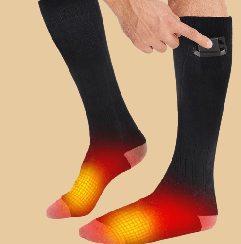 Elektrische Verwarmde Sokken met Accuwarmte voor Unisex Wintercomfort