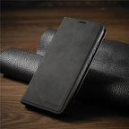 iPhone Hoesje Met Kaarthouder En Magnetische Sluiting