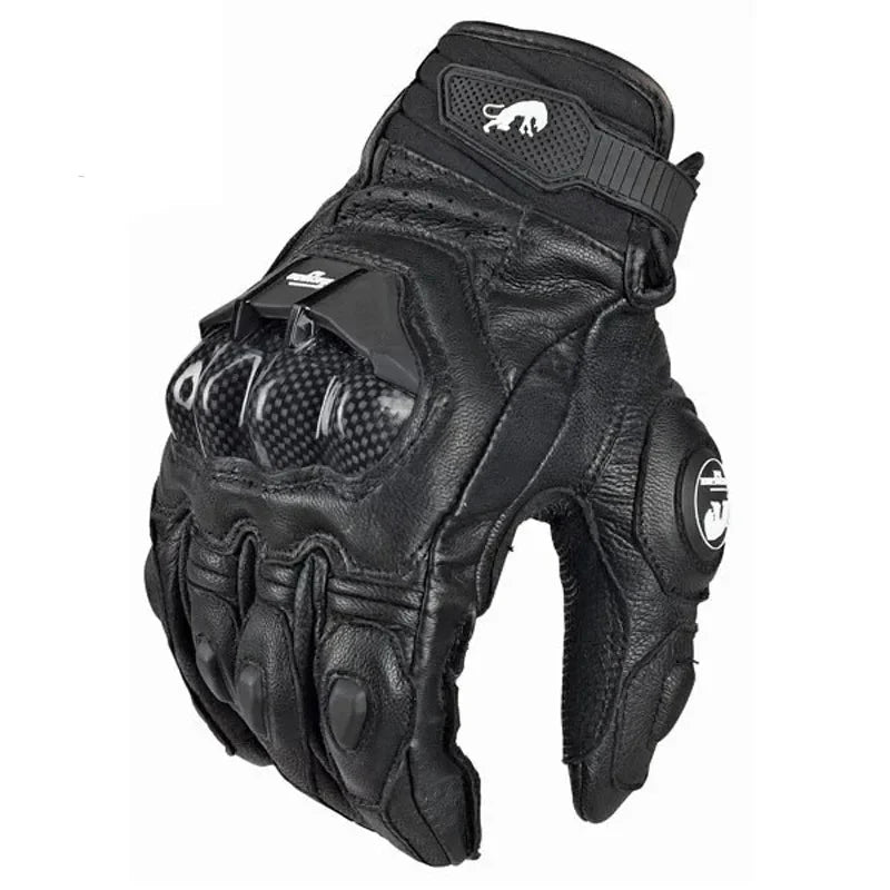 Unisex Motorhandschoenen met Koolstofvezel Bescherming en Touchscreen Functie