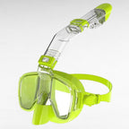 Unisex Snorkelmasker Opvouwbaar met Droge Snorkel