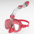 Unisex Snorkelmasker Opvouwbaar met Droge Snorkel