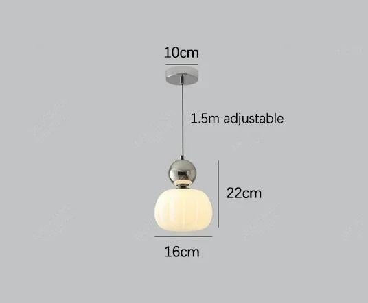 Moderne Glazen Hanglamp met Verstelbaar Snoer en G9 Fitting