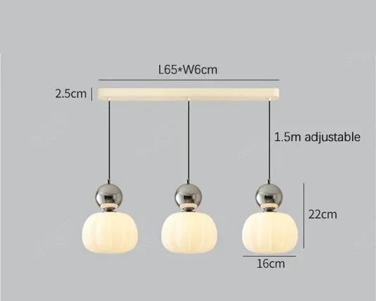 Moderne Glazen Hanglamp met Verstelbaar Snoer en G9 Fitting