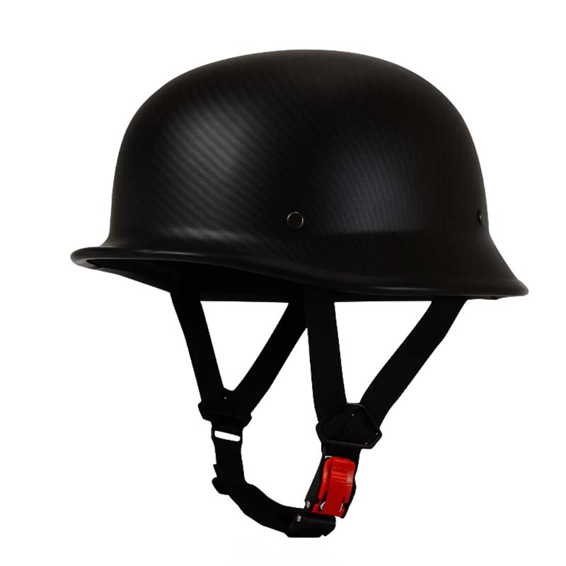 Vintage Halfschaal Helm met Sterke ABS‑Constructie en Comfortabele Binnenvoering