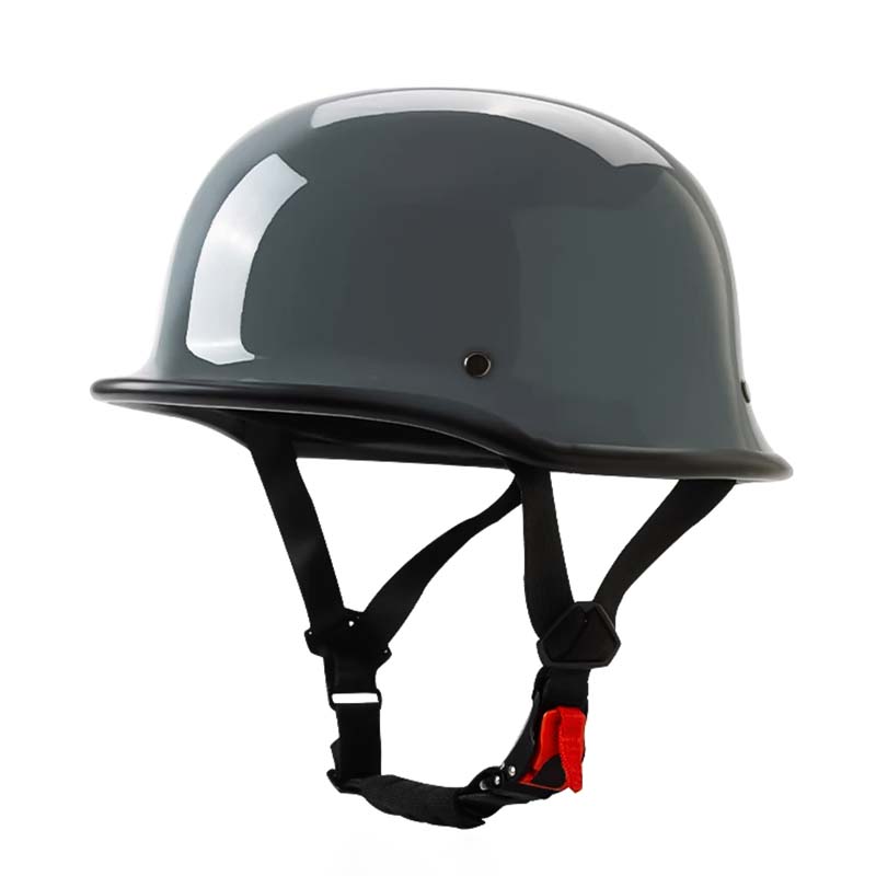 Vintage Halfschaal Helm met Sterke ABS‑Constructie en Comfortabele Binnenvoering