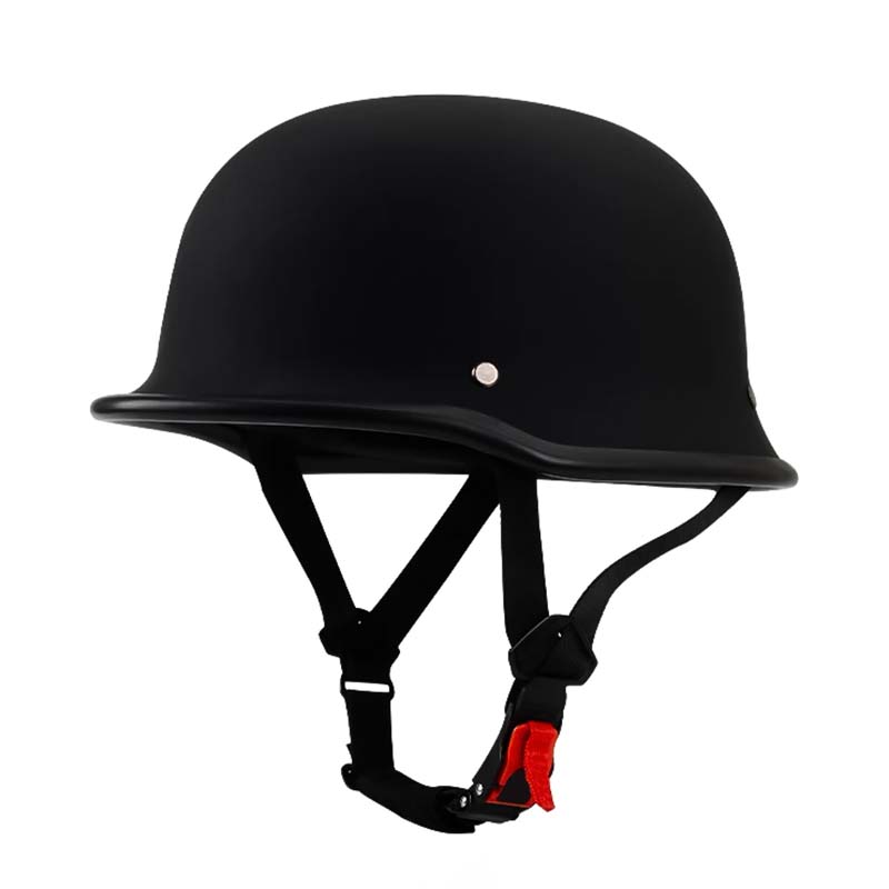 Vintage Halfschaal Helm met Sterke ABS‑Constructie en Comfortabele Binnenvoering