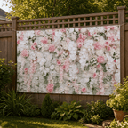 Tuinbanner Polyester Weerbestendig Groenprint Decoratief Ontwerp