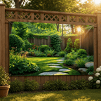 Tuinbanner Polyester Weerbestendig Groenprint Decoratief Ontwerp