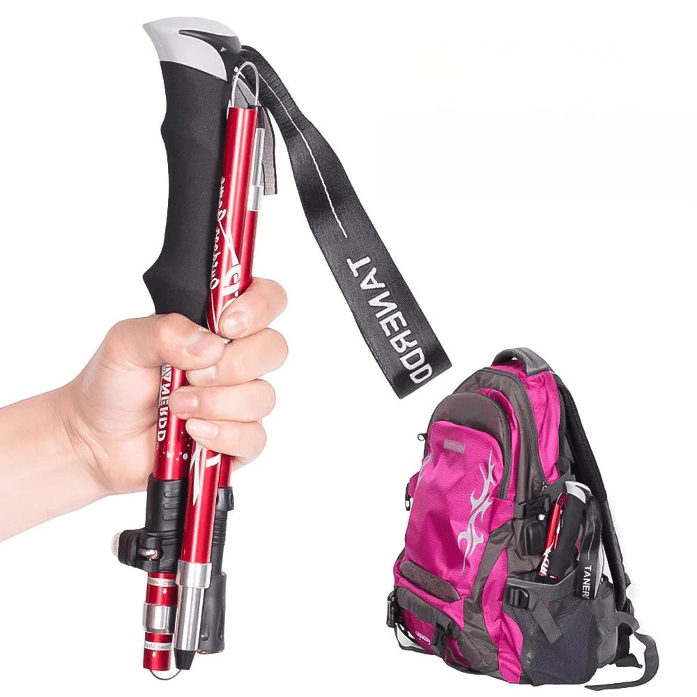 Wandelstok Set Met Verstelbare Lengte En Lichtgewicht Aluminium