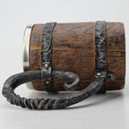 Nordic Design Tavern Mok Met Dubbele Wand En Viking Motieven
