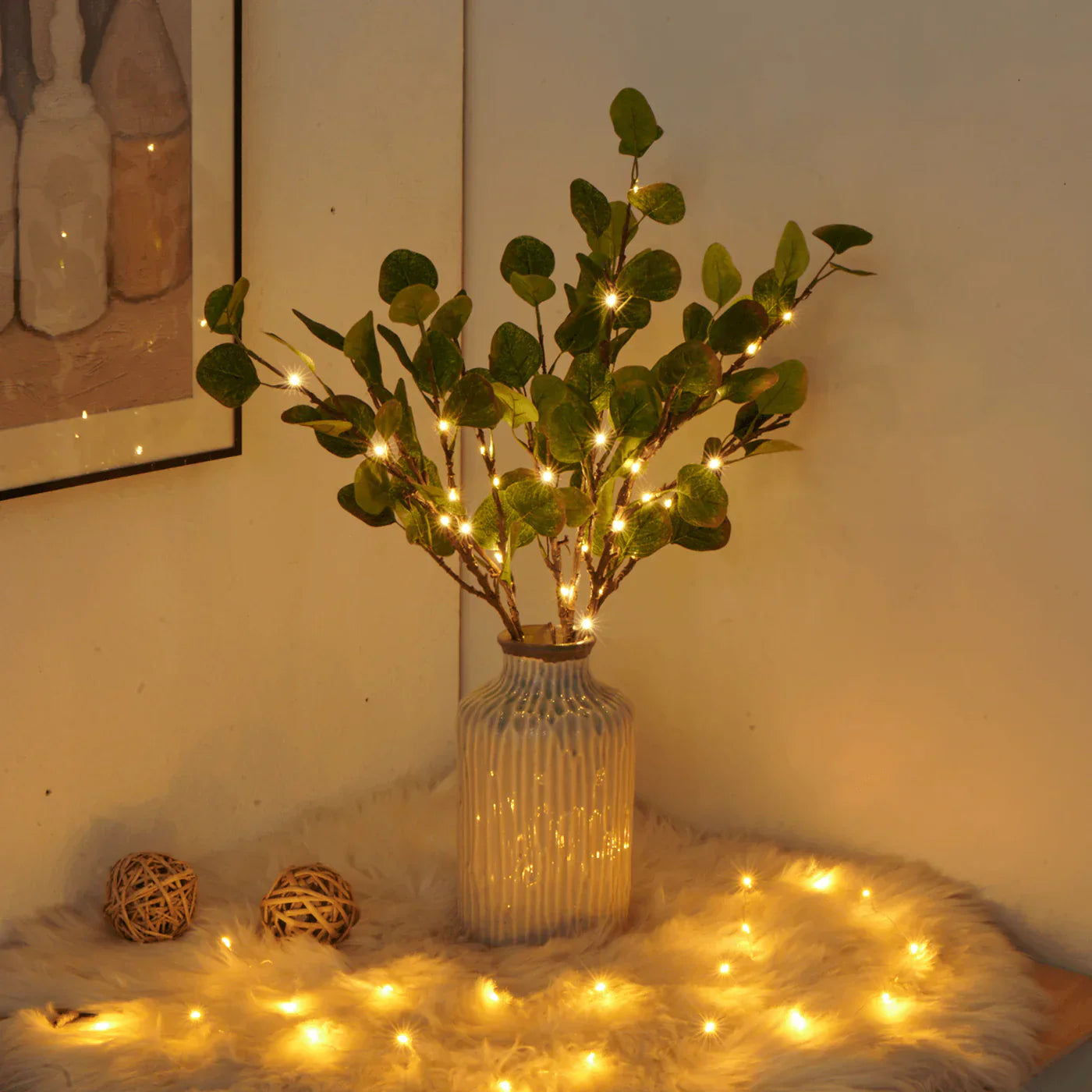 Decoratieve LED‑Takverlichting voor Vaasgebruik