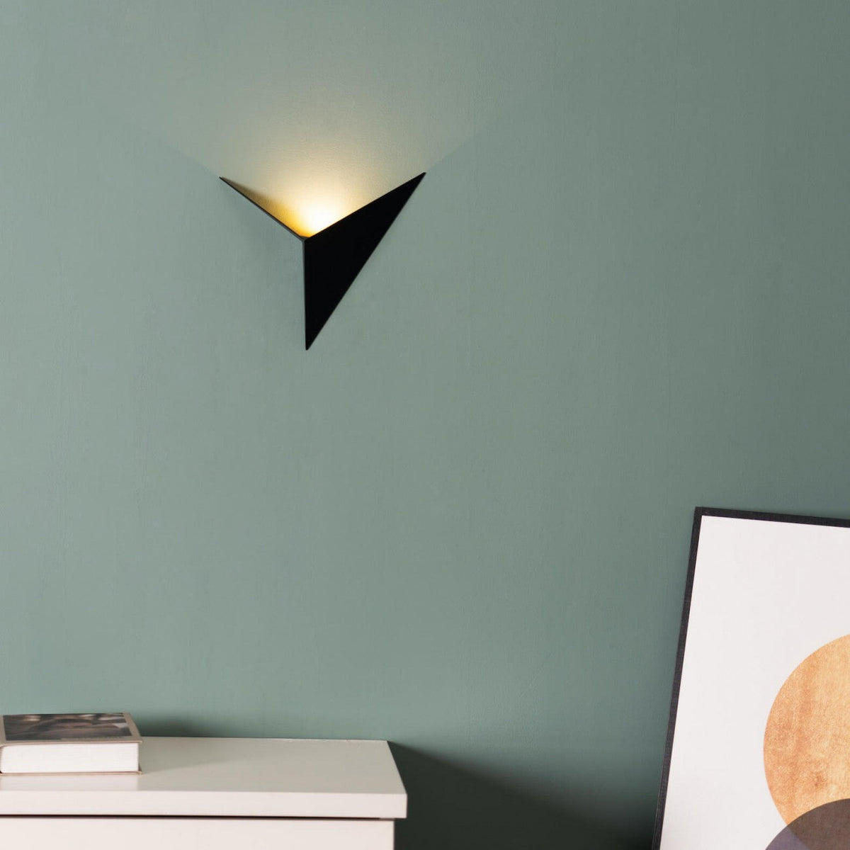 Geometrische Wandlamp Met LED Verlichting Voor Een Moderne En Stijlvolle Uitstraling