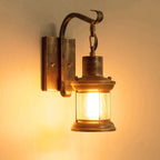 Industriële Retro Wandlamp Met Hangende Lantaarnkap
