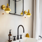 Scandinavische Wandlamp Met Trekkoordschakelaar En Decoratieve Koepelkap
