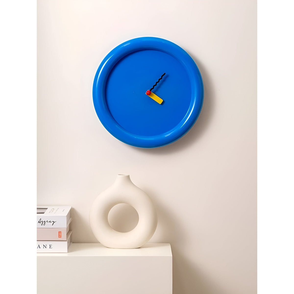 Memphis Wandklok Met Geometrisch Design