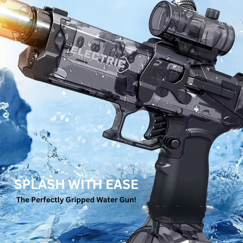 Elektrische Waterpistool met LED‑Effecten en Grote Watertank