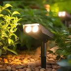 Solar Buitenfaretto Richtbaar Warm Lichtaccent