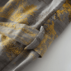 Lichte Katoenen Kimono Badjas Met Comfortabele Pasvorm En Bindceintuur