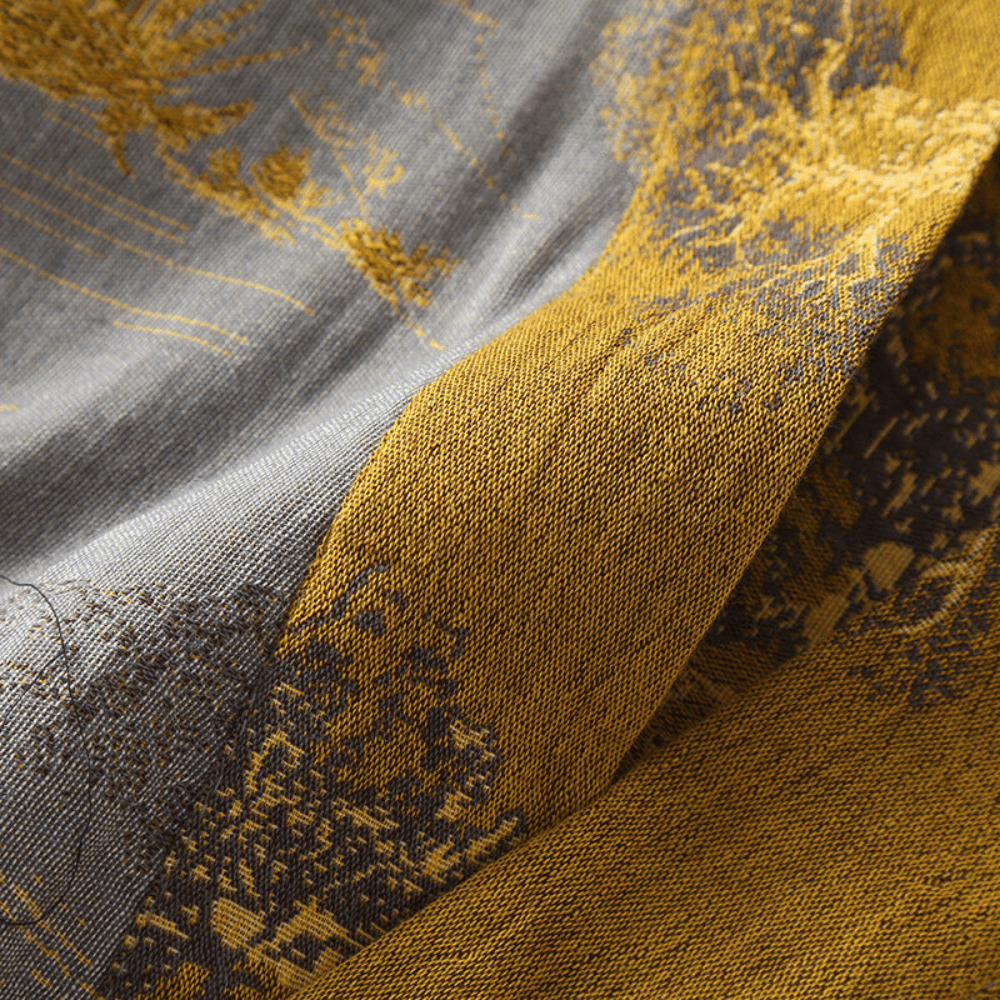 Lichte Katoenen Kimono Badjas Met Comfortabele Pasvorm En Bindceintuur