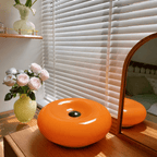 Geometrische Donutlamp Voor Wand En Tafel Met Oplaadbare Accu